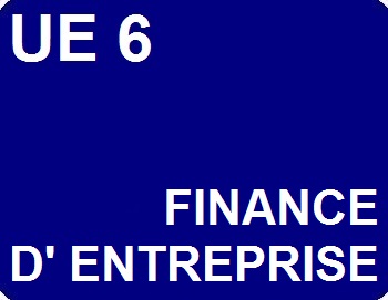 UE 6 : Finance d'entreprise